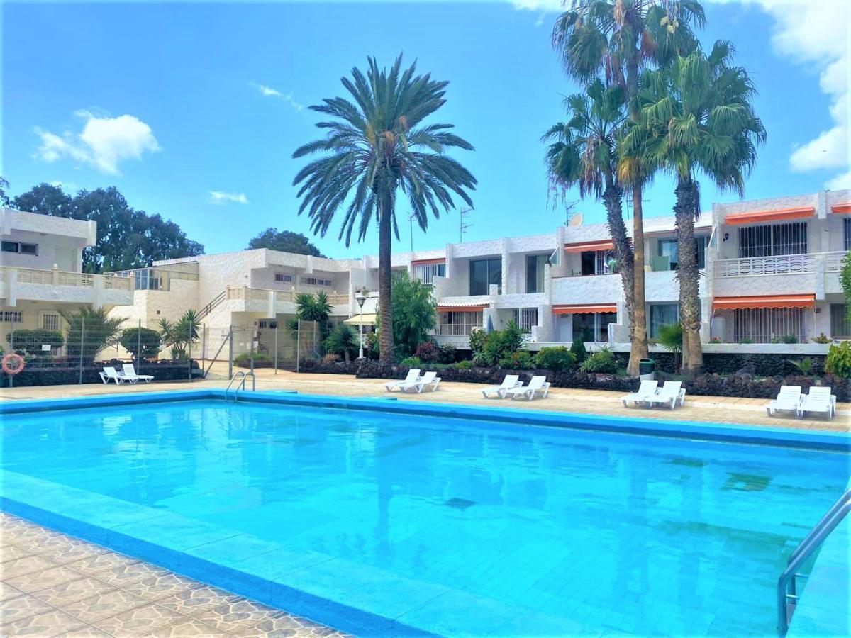 Cozy One Bedroom Apartment With Spacious Terrace. Pool And Garden View Costa Del Silencio Exterior photo