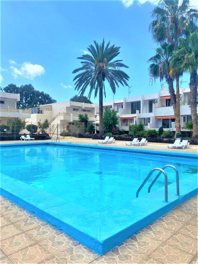 Cozy One Bedroom Apartment With Spacious Terrace. Pool And Garden View Costa Del Silencio Exterior photo