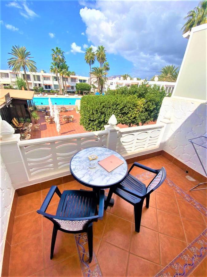 Cozy One Bedroom Apartment With Spacious Terrace. Pool And Garden View Costa Del Silencio Exterior photo