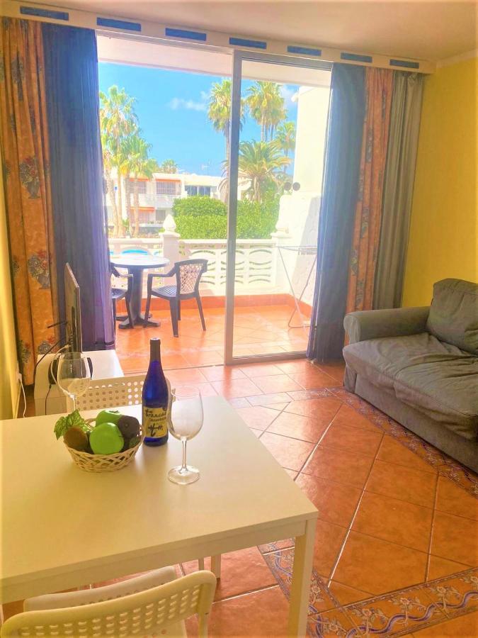 Cozy One Bedroom Apartment With Spacious Terrace. Pool And Garden View Costa Del Silencio Exterior photo